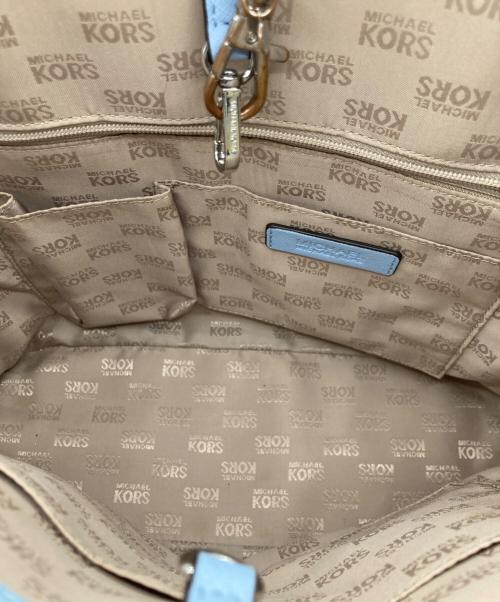MICHAEL KORS（マイケルコース）MICHAEL KORS (マイケルコース) トートバッグ スカイブルー サイズ:-の古着・服飾アイテム