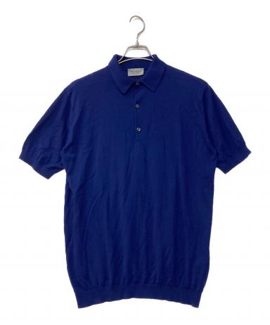 【JOHN SMEDLEY】シーアイランドコットン ポロシャツ L 中古・古着通販】JOHN SMEDLEY (ジョンスメドレー) シーアイランド
