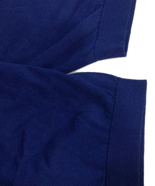 JOHN SMEDLEY（ジョンスメドレー）JOHN SMEDLEY (ジョンスメドレー) シーアイランドコットンニットポロシャツ ブルー サイズ:Lの古着・服飾アイテム