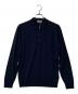 JOHN SMEDLEY（ジョンスメドレー）の古着「BELPER SHIRT LS エクストラファインメリノウールウールニットポロシャツ」｜レッド