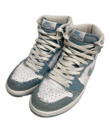 NIKE（ナイキ）の古着「Air Jordan 1 Retro Hi OG エアジョーダン1 ハイ OG "デニム"」｜ブルー