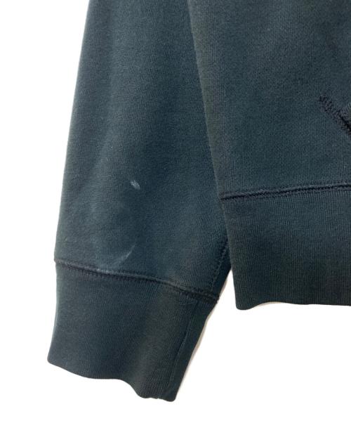 POLO RALPH LAUREN（ポロ・ラルフローレン）POLO RALPH LAUREN (ポロ・ラルフローレン) ヘンリーネックフーディー ブラック サイズ:Lの古着・服飾アイテム