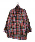 Vivienne Westwood RED LABELヴィヴィアンウエストウッドレッドレーベル）の古着「TARTAN CHECK JACKET ウールジャケット」｜レッド