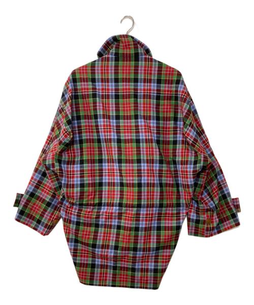 Vivienne Westwood RED LABEL（ヴィヴィアンウエストウッドレッドレーベル）Vivienne Westwood RED LABEL (ヴィヴィアンウエストウッドレッドレーベル) TARTAN CHECK JACKET ウールジャケット レッド サイズ:00の古着・服飾アイテム