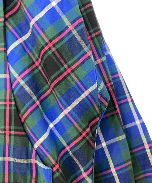 Vivienne Westwood man（ヴィヴィアン ウェストウッド マン）Vivienne Westwood man (ヴィヴィアン ウェストウッド マン) ROO フーディー ネイビー×グリーン サイズ:44の古着・服飾アイテム