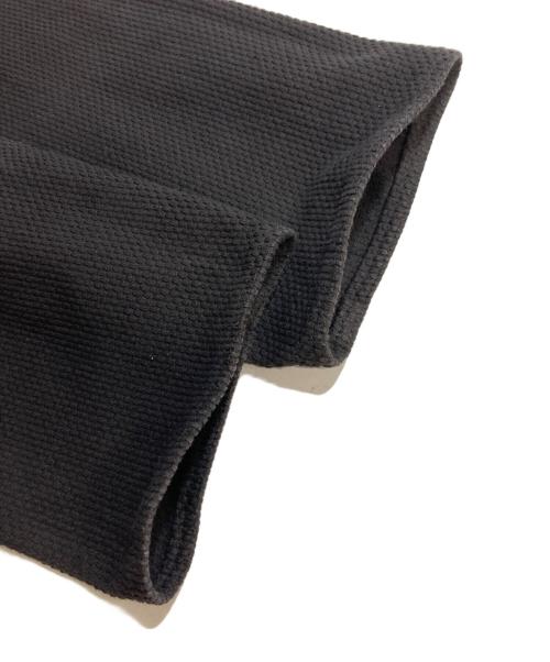 COLINA（コリーナ）COLINA (コリーナ) Sashiko Curve Slacks/手染め 刺し子 カーブ スラックス ブラック サイズ:Sの古着・服飾アイテム