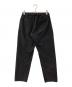 COLINA (コリーナ) Sashiko Curve Slacks/手染め 刺し子 カーブ スラックス ブラック サイズ:S：7000円