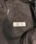 中古・古着 COLINA (コリーナ) Sashiko Curve Slacks/手染め 刺し子 カーブ スラックス ブラック サイズ:S：7000円