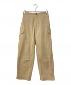 COLINAコリーナ）の古着「organic cotton nepped weather cloth BDU pants」｜カーキ