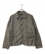 COLINAコリーナ）の古着「リネンワークジャケット」｜グレー