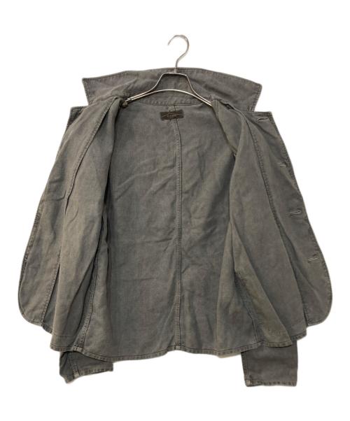 COLINA（コリーナ）COLINA (コリーナ) リネンワークジャケット グレー サイズ:不明の古着・服飾アイテム