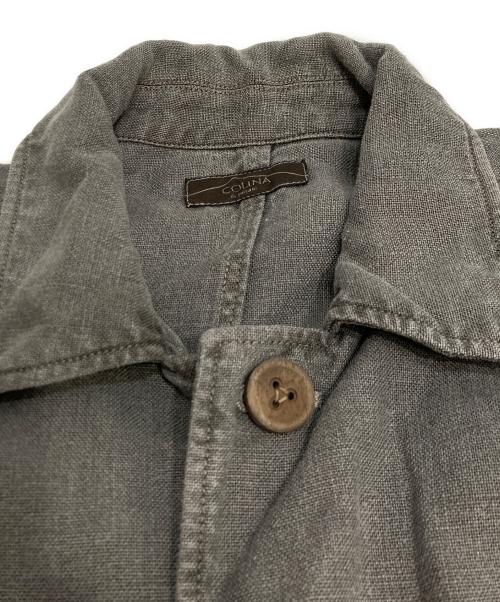 COLINA（コリーナ）COLINA (コリーナ) リネンワークジャケット グレー サイズ:不明の古着・服飾アイテム