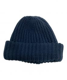COMES AND GOES×everyone（カムズアンドゴーズ×エブリワン）の古着「knit cap ニットキャップ」｜ネイビー