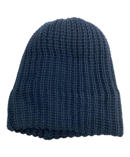 COMES AND GOES（カムズアンドゴーズ）COMES AND GOES (カムズアンドゴーズ) everyone (エブリワン) knit cap ニットキャップ ネイビーの古着・服飾アイテム