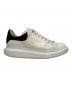 ALEXANDER McQUEEN (アレキサンダーマックイーン) OVERSIZED SNEAKER ホワイト×ブラック サイズ:42：10000円