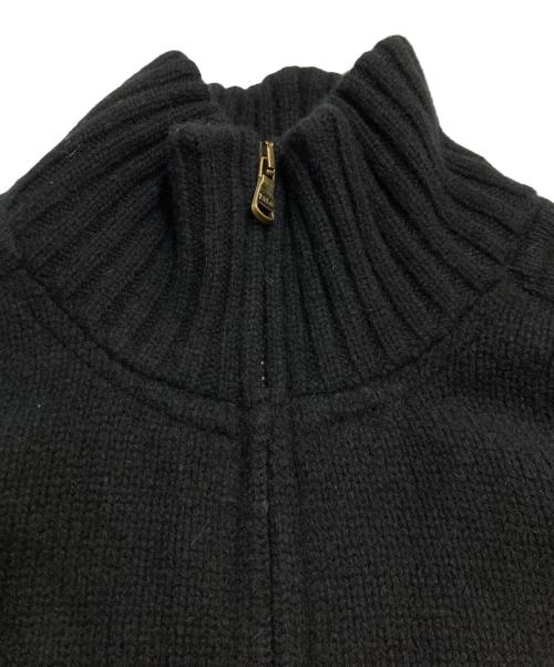 POLO RALPH LAUREN（ポロ・ラルフローレン）POLO RALPH LAUREN (ポロ・ラルフローレン) ビッグポニー ドライバーズニット ブラック サイズ:Sの古着・服飾アイテム