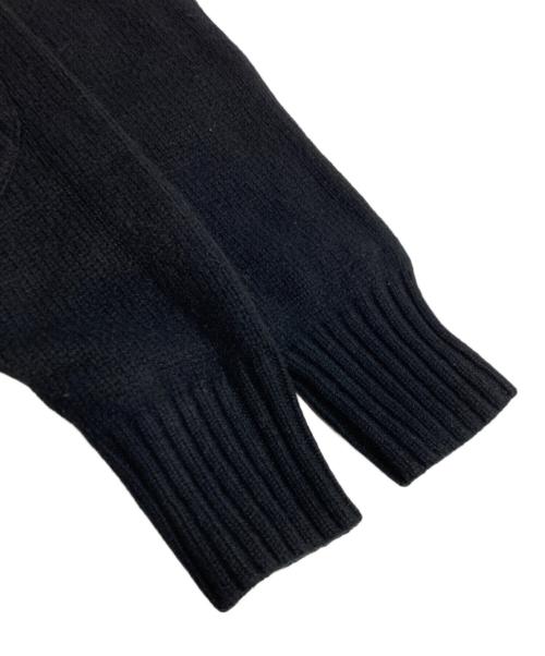 POLO RALPH LAUREN（ポロ・ラルフローレン）POLO RALPH LAUREN (ポロ・ラルフローレン) ビッグポニー ドライバーズニット ブラック サイズ:Sの古着・服飾アイテム