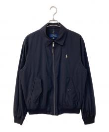 POLO RALPH LAUREN（ポロ・ラルフローレン）の古着「スイングトップ」｜ネイビー