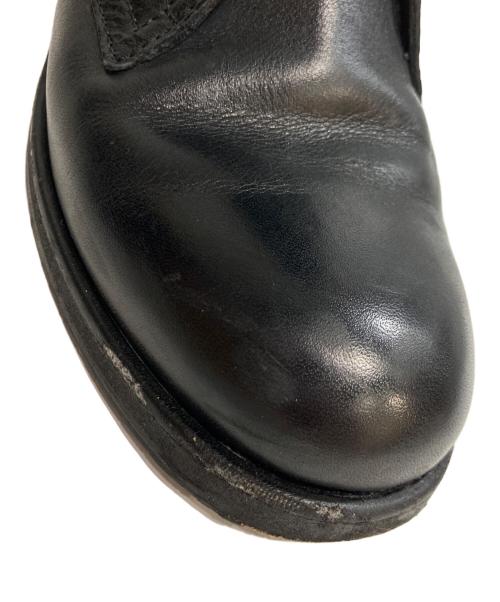 JIMMY CHOO（ジミーチュウ）JIMMY CHOO (ジミーチュウ) バイカーブーツ ブラック サイズ:371/2の古着・服飾アイテム