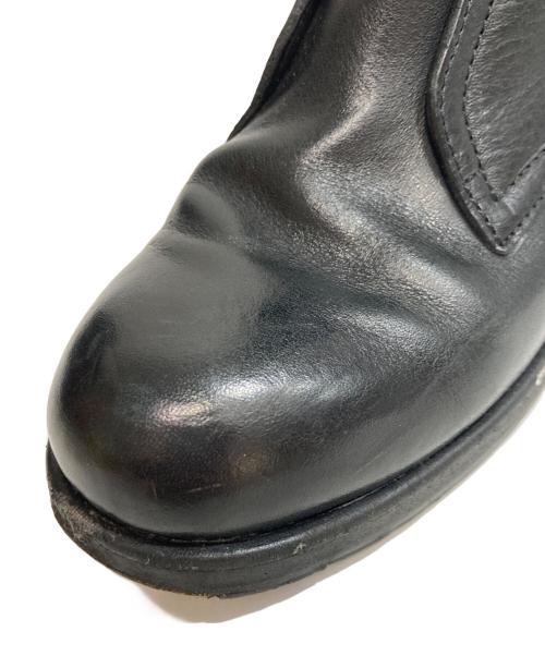JIMMY CHOO（ジミーチュウ）JIMMY CHOO (ジミーチュウ) バイカーブーツ ブラック サイズ:371/2の古着・服飾アイテム