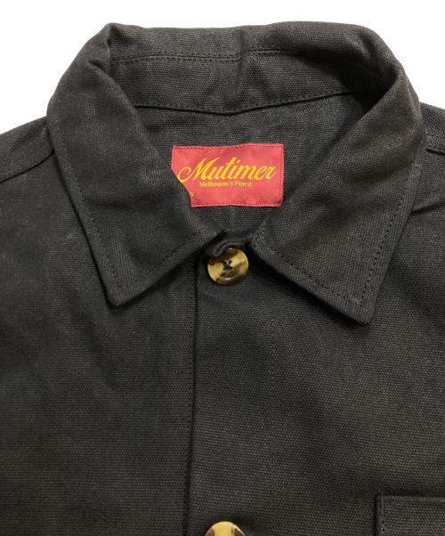 mutimer（ミューティマー）Mutimer (ミューティマー) Chopped&Waxed Coat ブラック サイズ:Sの古着・服飾アイテム