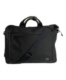 PORTER（ポーター）の古着「CLIP 2WAY BRIEFCASE」｜ブラック