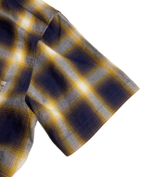 THE CRIMIE（ザ クライミー）THE CRIMIE (ザ クライミー) オンブレチェックシャツ イエロー サイズ:Mの古着・服飾アイテム