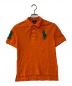 POLO RALPH LAURENポロ・ラルフローレン）の古着「ビッグポニーポロシャツ」｜オレンジ
