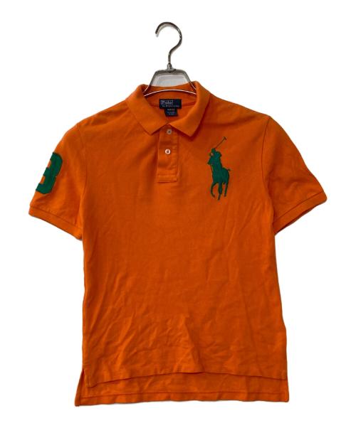 POLO RALPH LAUREN（ポロ・ラルフローレン）POLO RALPH LAUREN (ポロ・ラルフローレン) ビッグポニーポロシャツ オレンジ サイズ:Mの古着・服飾アイテム