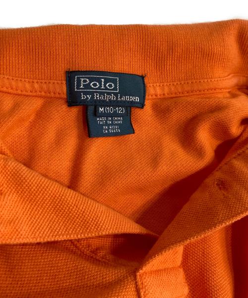 POLO RALPH LAUREN（ポロ・ラルフローレン）POLO RALPH LAUREN (ポロ・ラルフローレン) ビッグポニーポロシャツ オレンジ サイズ:Mの古着・服飾アイテム