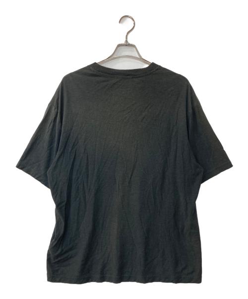 Acne studios（アクネ ストゥディオズ）ACNE STUDIOS (アクネ ストゥディオズ) Stamp Logo Distressed Tee グレー サイズ:Mの古着・服飾アイテム