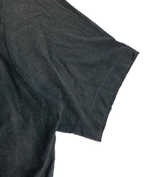 Acne studios（アクネ ストゥディオズ）ACNE STUDIOS (アクネ ストゥディオズ) Stamp Logo Distressed Tee グレー サイズ:Mの古着・服飾アイテム