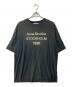 ACNE STUDIOS（アクネ ストゥディオズ）の古着「Stamp Logo Distressed Tee」｜グレー