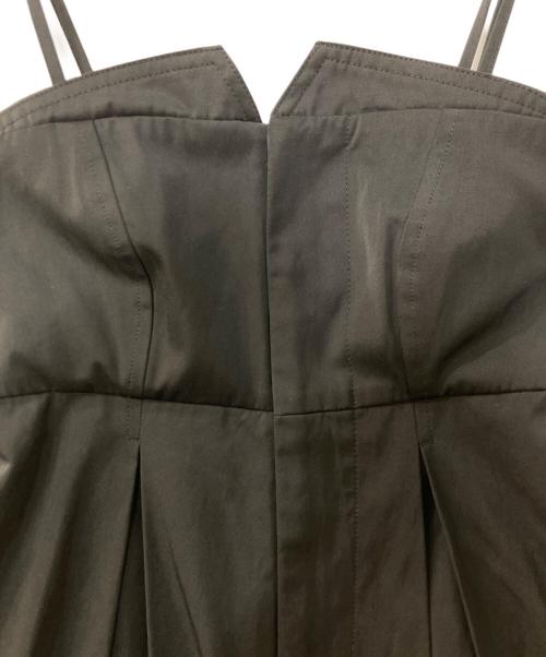 UN3D.（アンスリード）UN3D. (アンスリード) BARE WIDE オールインワン ブラック サイズ:36の古着・服飾アイテム