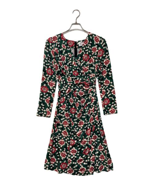 kay me（ケイミー）kay me (ケイミー) 花柄ワンピース グリーン サイズ:9の古着・服飾アイテム