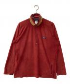 Patagoniaパタゴニア）の古着「ハーフジップスウェット」｜レッド