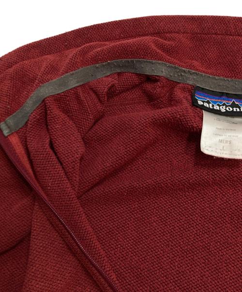 Patagonia（パタゴニア）Patagonia (パタゴニア) ハーフジップスウェット レッド サイズ:Lの古着・服飾アイテム