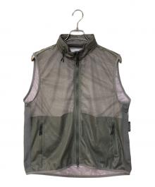 MARMOT（マーモット）の古着「PARTEX FRONT MESH COMBI VEST」｜グリーン