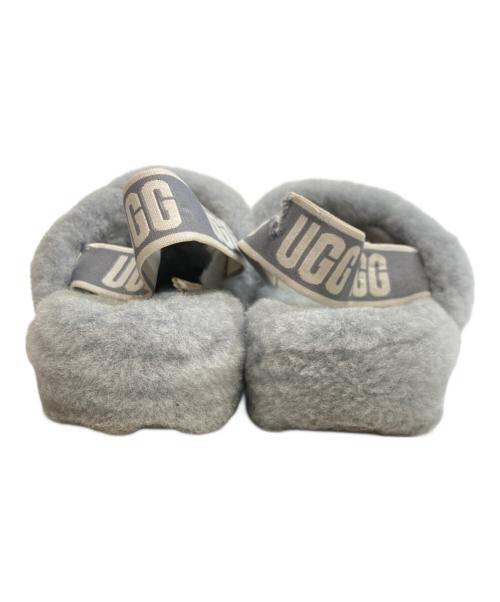 UGG（アグ）UGG (アグ) FLUFF YEAH SLIDE ブルー サイズ:24の古着・服飾アイテム