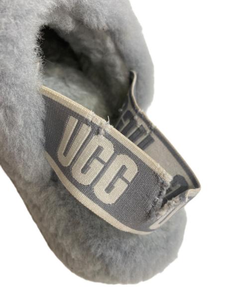 UGG（アグ）UGG (アグ) FLUFF YEAH SLIDE ブルー サイズ:24の古着・服飾アイテム