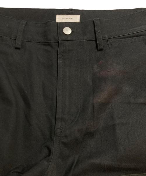 FUTUR'CHIVES（フューチャーカイブ）FUTUR'CHIVES (フューチャーカイブ) TROUSERS 001 ダブルニー ペインターパンツ ブラック サイズ:2の古着・服飾アイテム