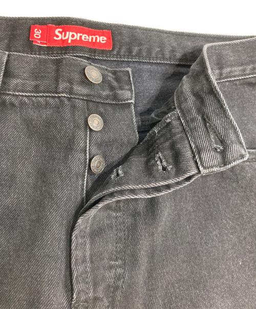 SUPREME（シュプリーム）Supreme (シュプリーム) Regular Jean ブラック サイズ:30の古着・服飾アイテム