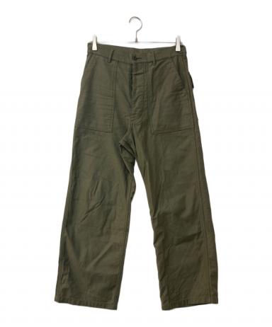 中古・古着通販】HYKE (ハイク) BACK SATIN BAKER PANTS ベイカー
