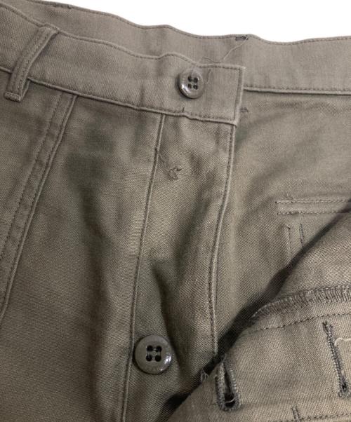 HYKE（ハイク）HYKE (ハイク) BACK SATIN BAKER PANTS ベイカーパンツ グリーン サイズ:4 XLの古着・服飾アイテム