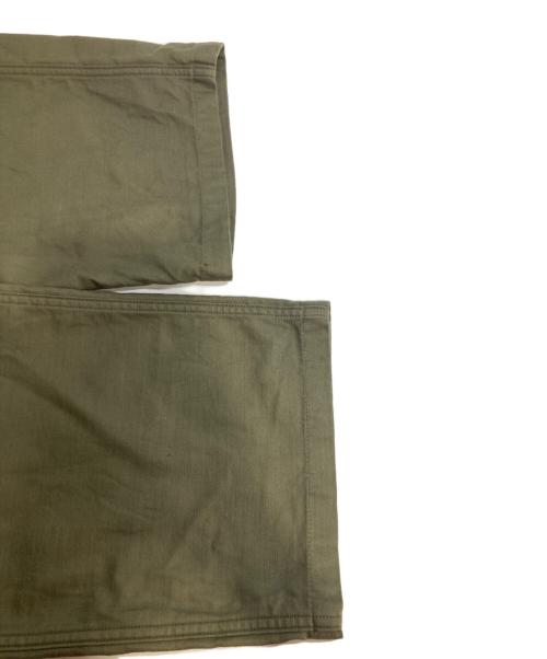 HYKE（ハイク）HYKE (ハイク) BACK SATIN BAKER PANTS ベイカーパンツ グリーン サイズ:4 XLの古着・服飾アイテム