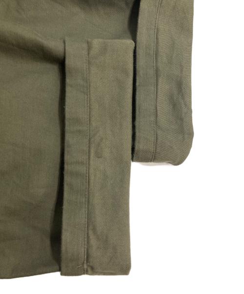 HYKE（ハイク）HYKE (ハイク) BACK SATIN BAKER PANTS ベイカーパンツ グリーン サイズ:4 XLの古着・服飾アイテム