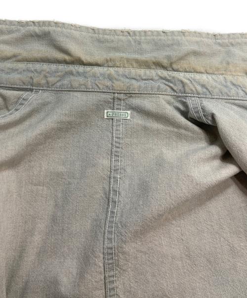 A.PRESSE（アプレッセ）A.PRESSE (アプレッセ) Indigo Pin Check Coverall カバーオール インディゴ サイズ:1の古着・服飾アイテム