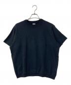 A.PRESSEアプレッセ）の古着「Vintage Light Weight S/S Sweatshirt」｜ネイビー