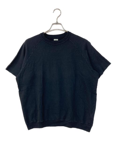 A.PRESSE（アプレッセ）A.PRESSE (アプレッセ) Vintage Light Weight S/S Sweatshirt ネイビー サイズ:2の古着・服飾アイテム
