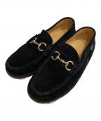 PARABOOT×UNITED ARROWSパラブーツ×ユナイテッドアローズ）の古着「別注 SUEDE BIT LOAFER」｜ブラック